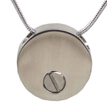Paw Prints Cremation Necklace - Pewter - Lynn Rose Memorials